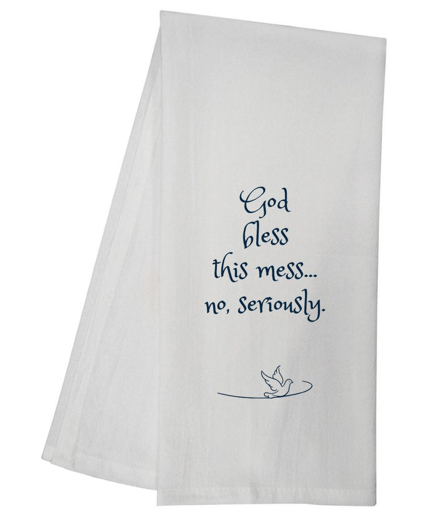 God Bless Mess Tea Towel SLTT1006