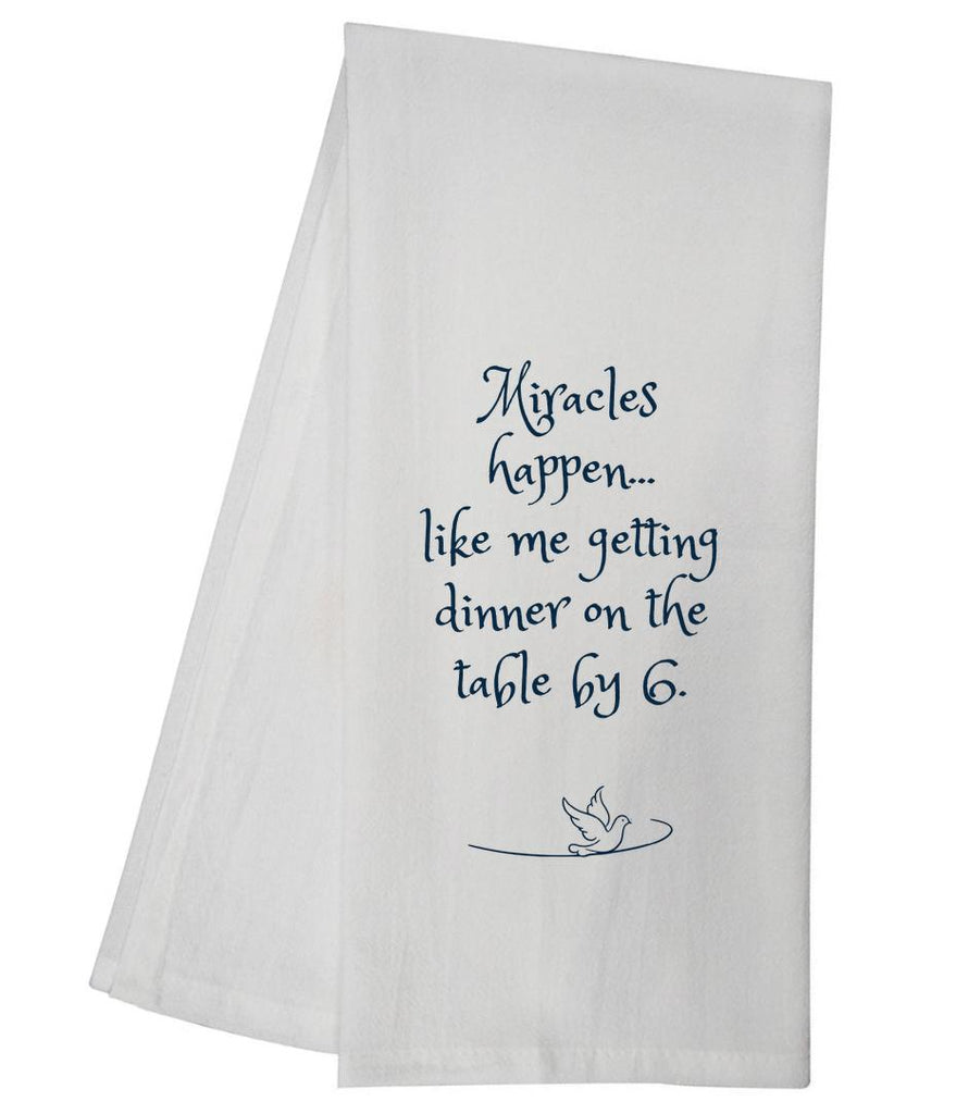 Miracles Happen Tea Towel SLTT1008