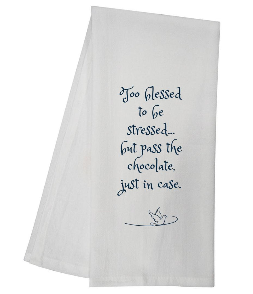 Too Blessed Tea Towel SLTT1009