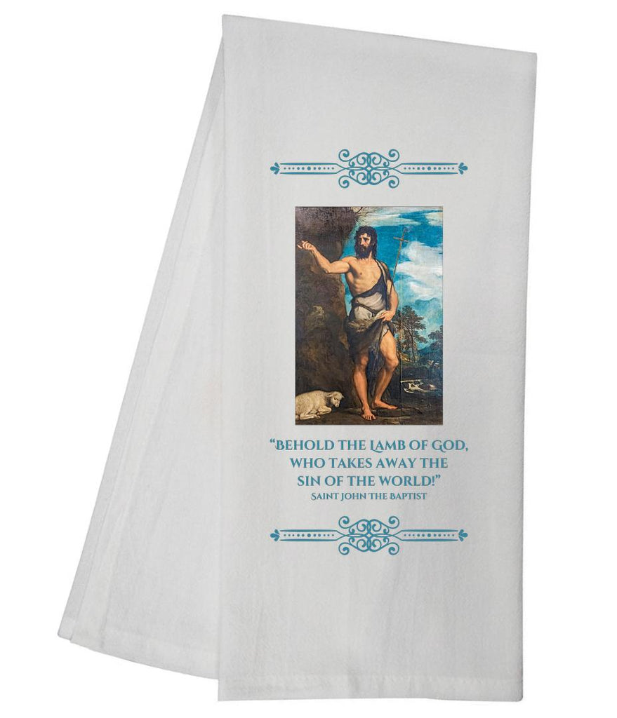 Saint John The Baptist  Tea Towel SLTT1040