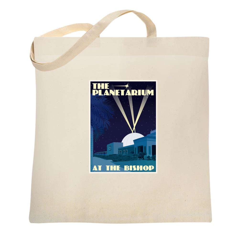 CUSTOM Bishop Planetarium At The Bishop Tote Bag
