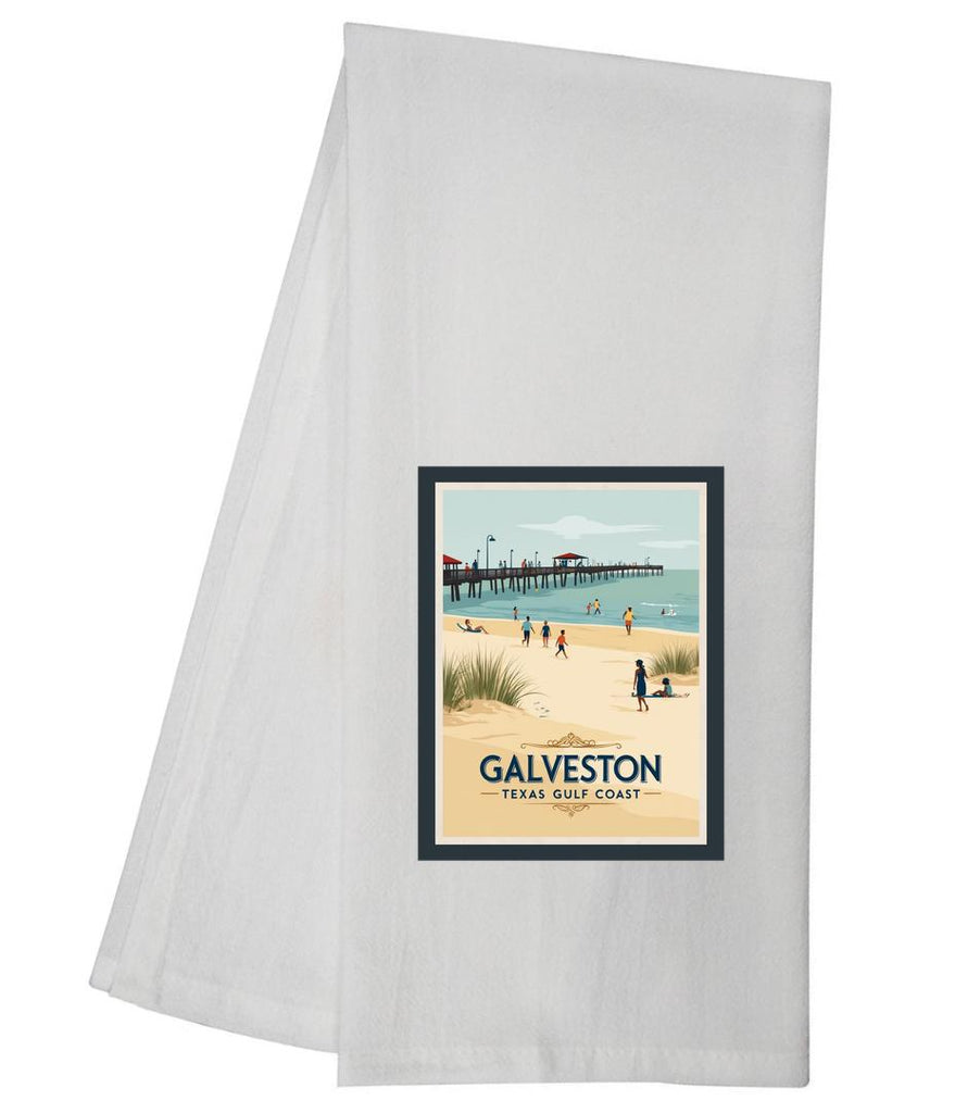 Texas Galveston Tea Towel GGTT1285