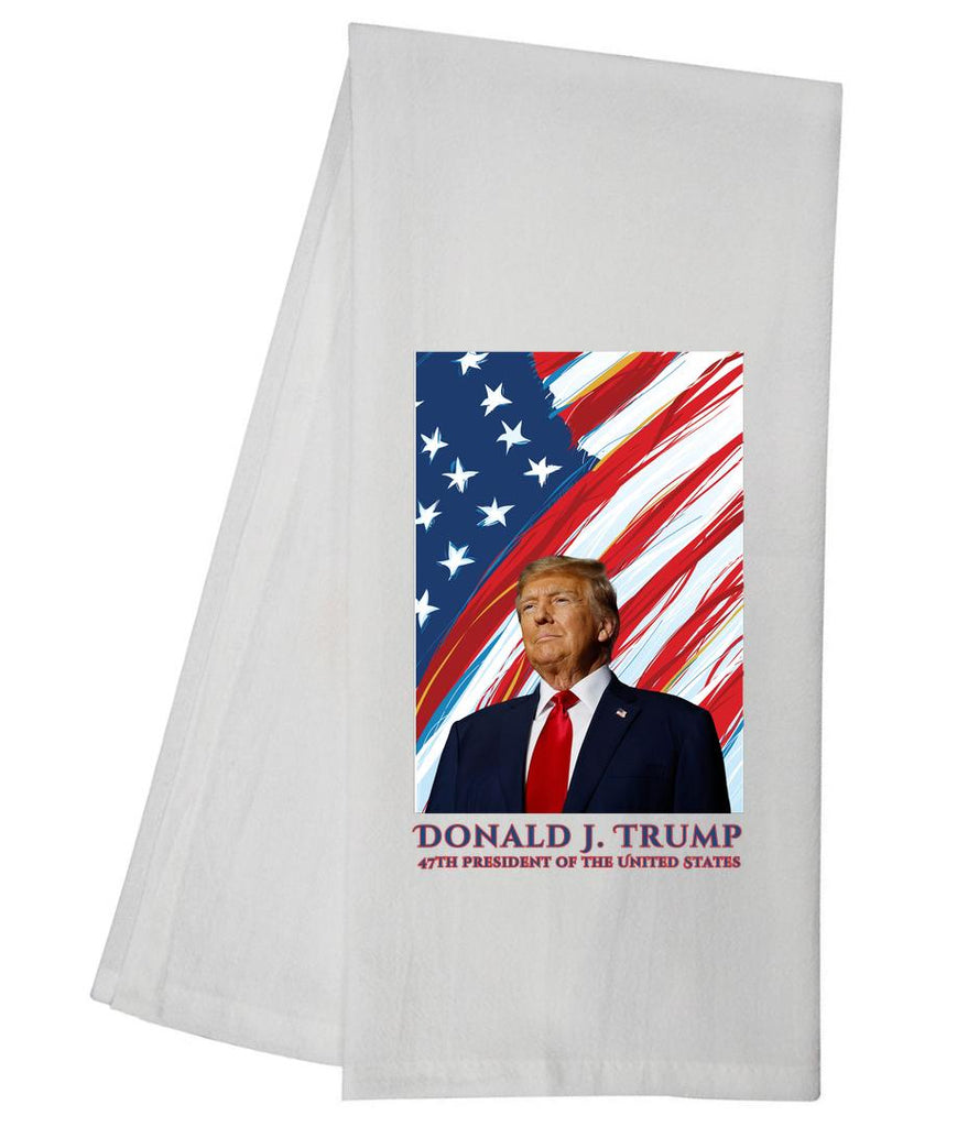 Donald Trump Flag Tea Towel GGTT1297