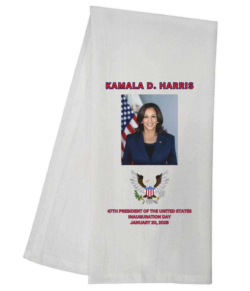 Kamala Harris Eagle Seal Tea Towel GGTT1298