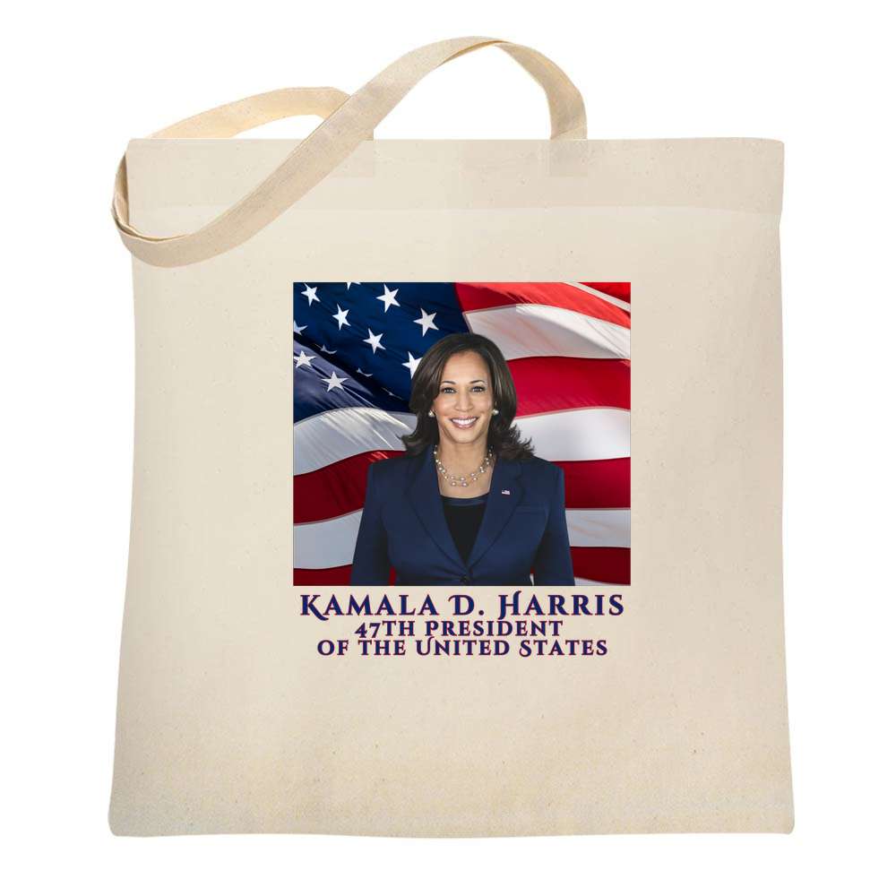 Kamala Harris 47th President Inauguration Flag Fly Tote Bag