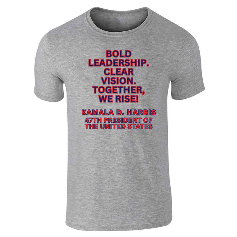 Kamala Harris 47th President We Rise Unisex Tee