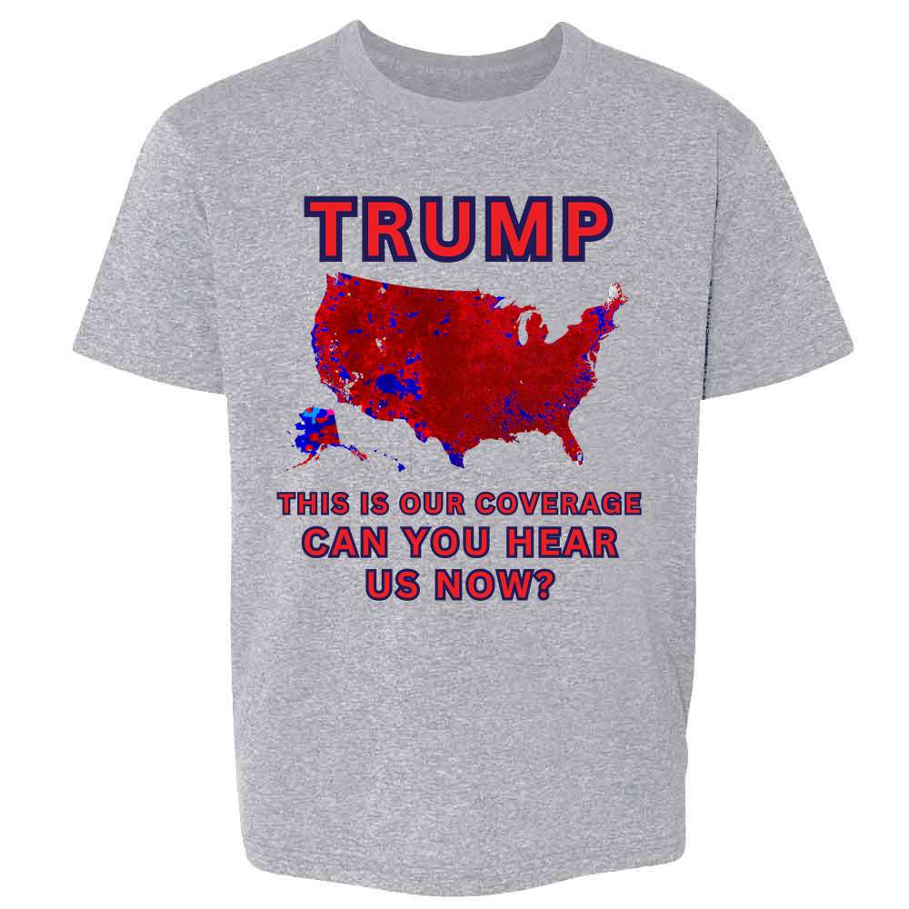 Donald Trump Presidential Election Map Hear Us Kids & Youth Tee