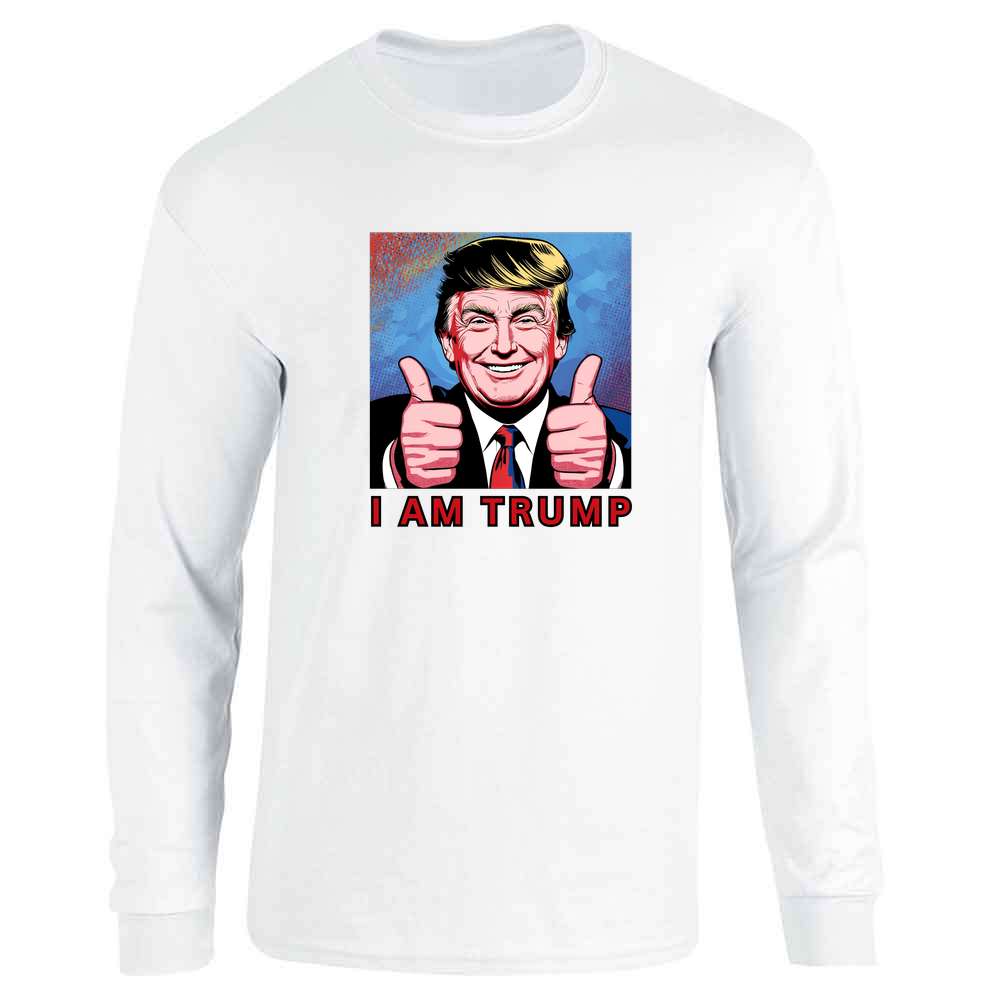 We Are Trump Donald Trump Pop Art President MAGA Long Sleeve