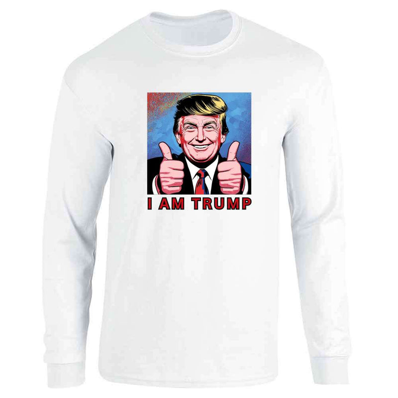 We Are Trump Donald Trump Pop Art President MAGA Long Sleeve