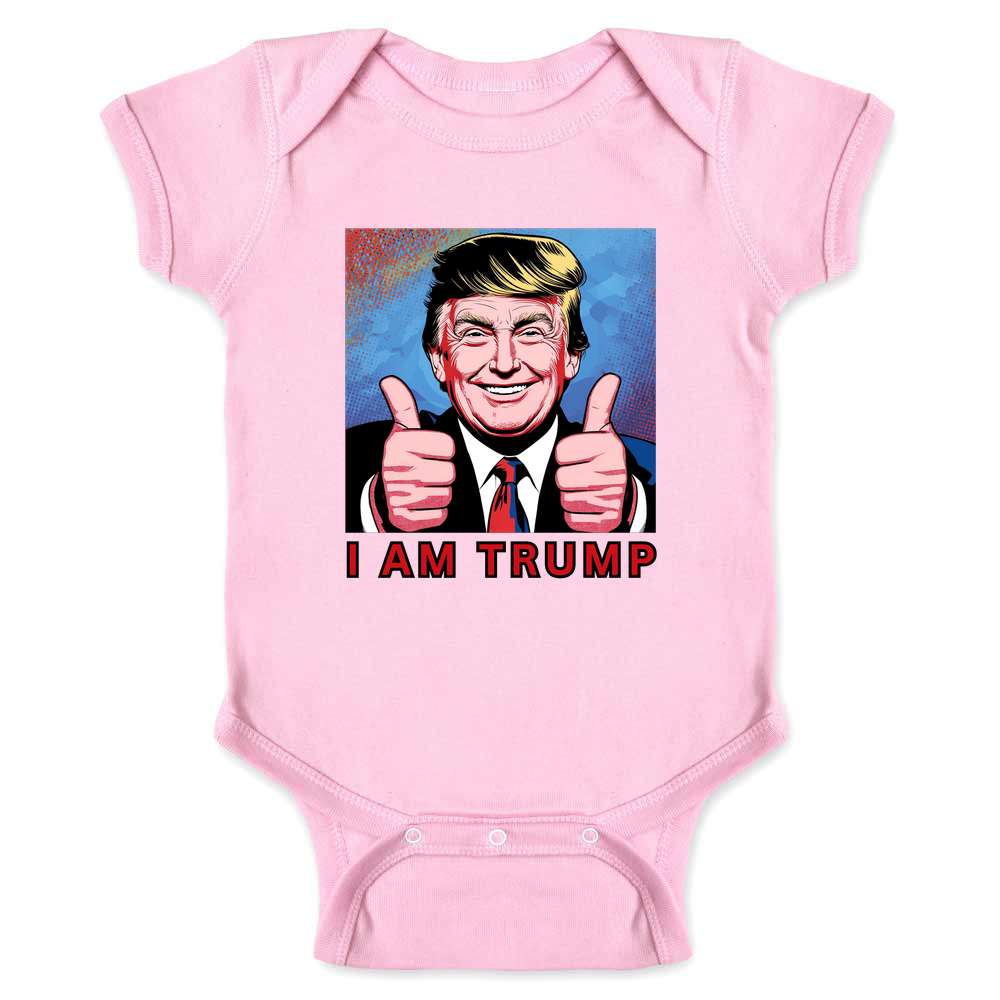 We Are Trump Donald Trump Pop Art President MAGA Baby Bodysuit
