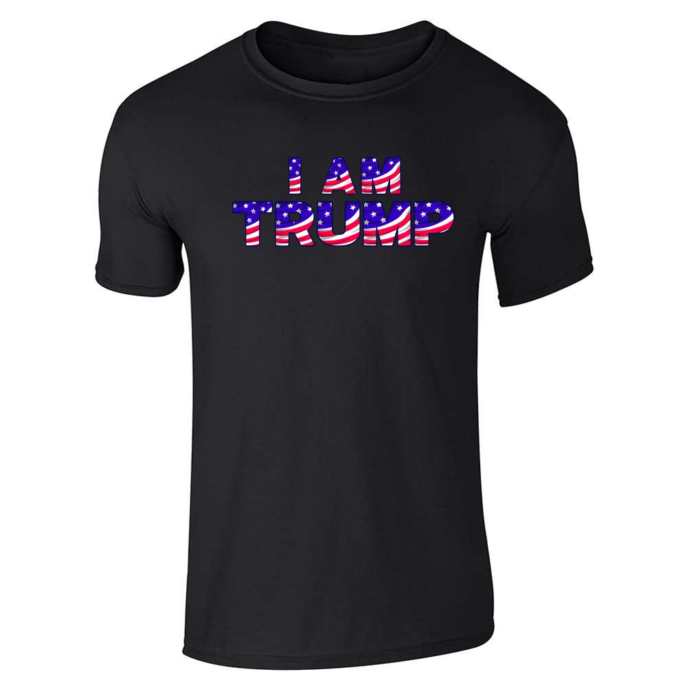 We Are Trump Donald Trump Flag Letter President  Unisex Tee