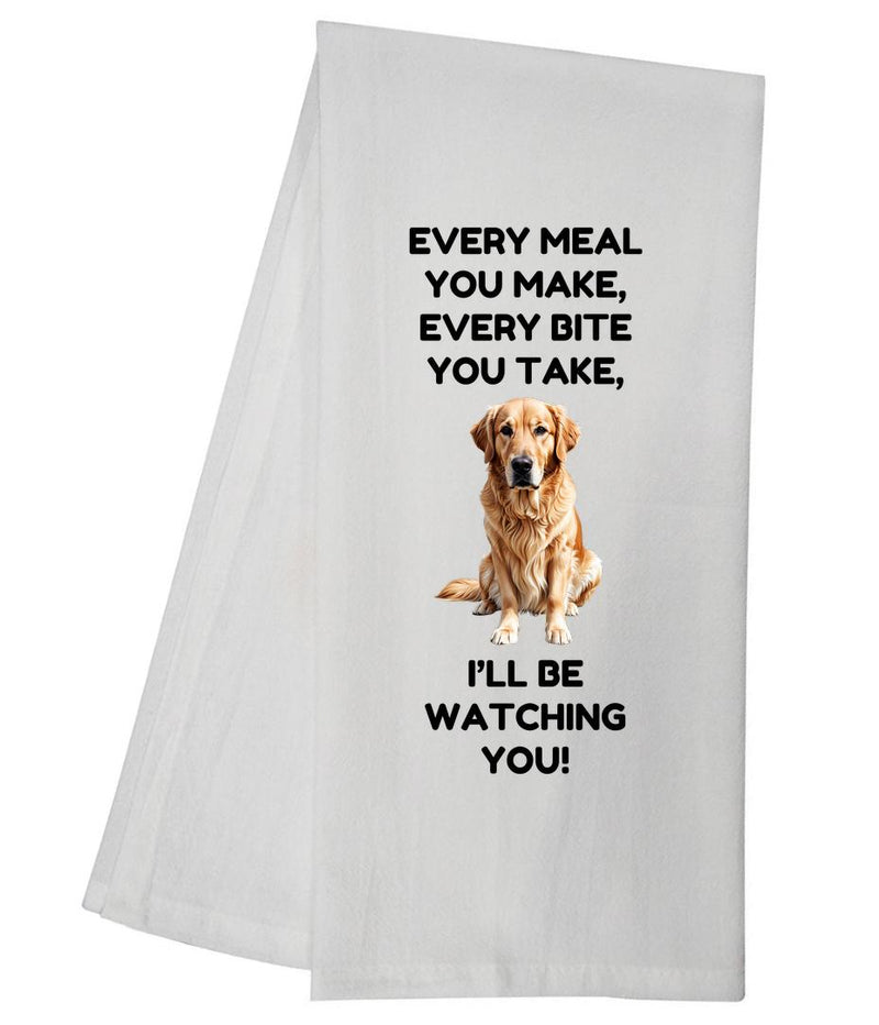 Every Meal Golden Retriever Tea Towel GGTT1310