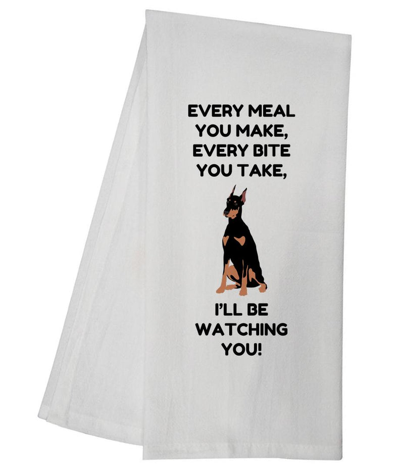 Every Meal Doberman Tea Towel GGTT1312