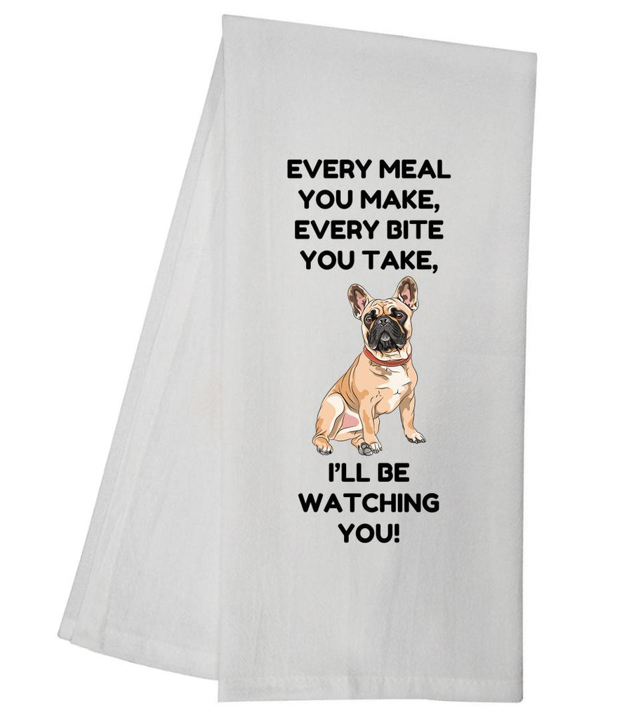 Every Meal French Bulldog 2 Tea Towel GGTT1314