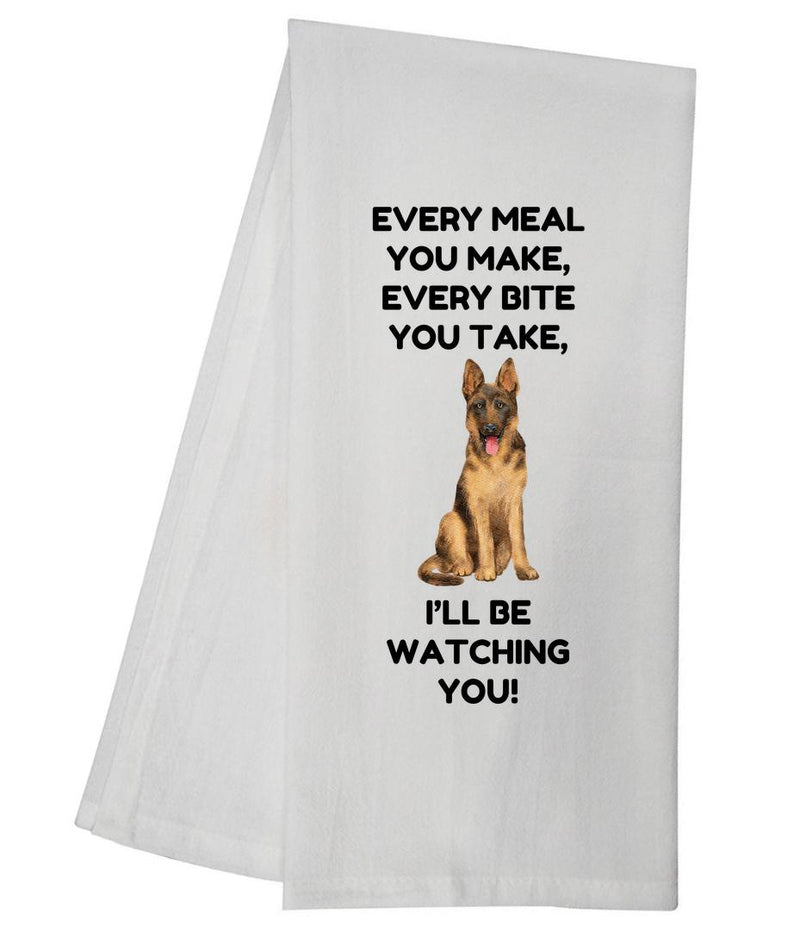 Every Meal German Shepherd Tea Towel GGTT1315