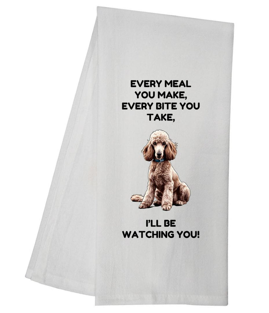 Every Meal Poodle Tea Towel GGTT1316