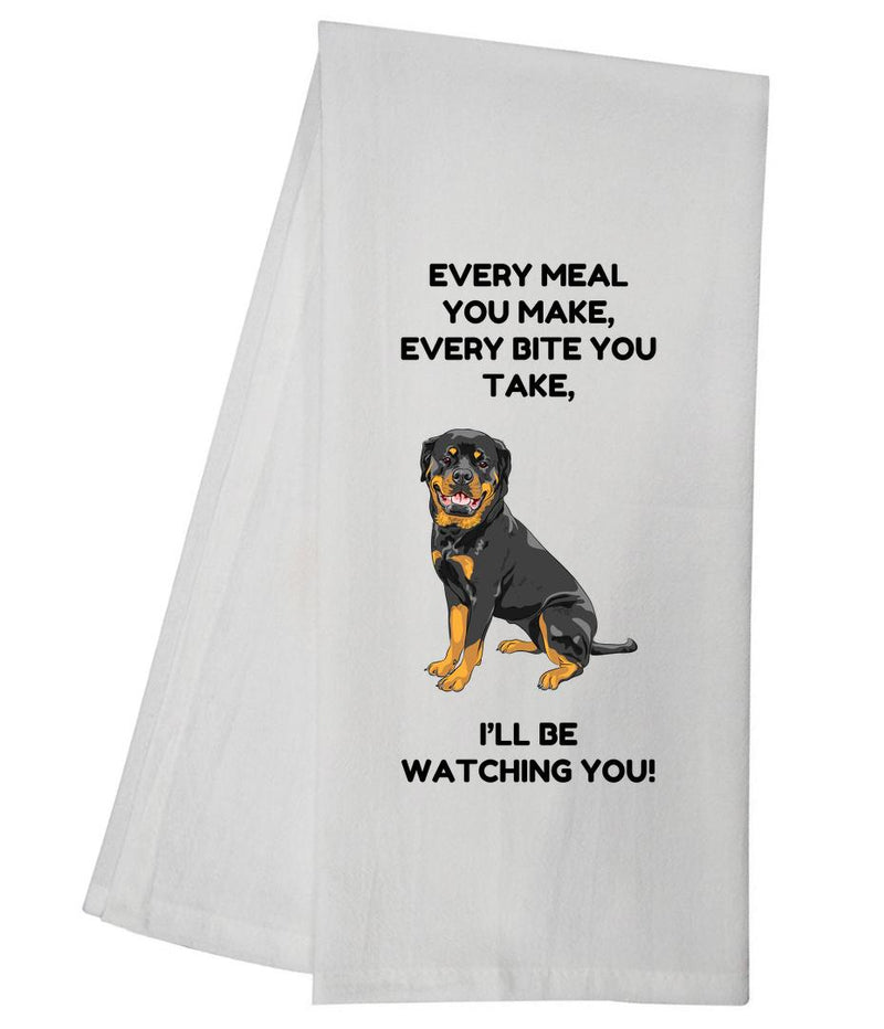 Every Meal Rottweiler Tea Towel GGTT1317