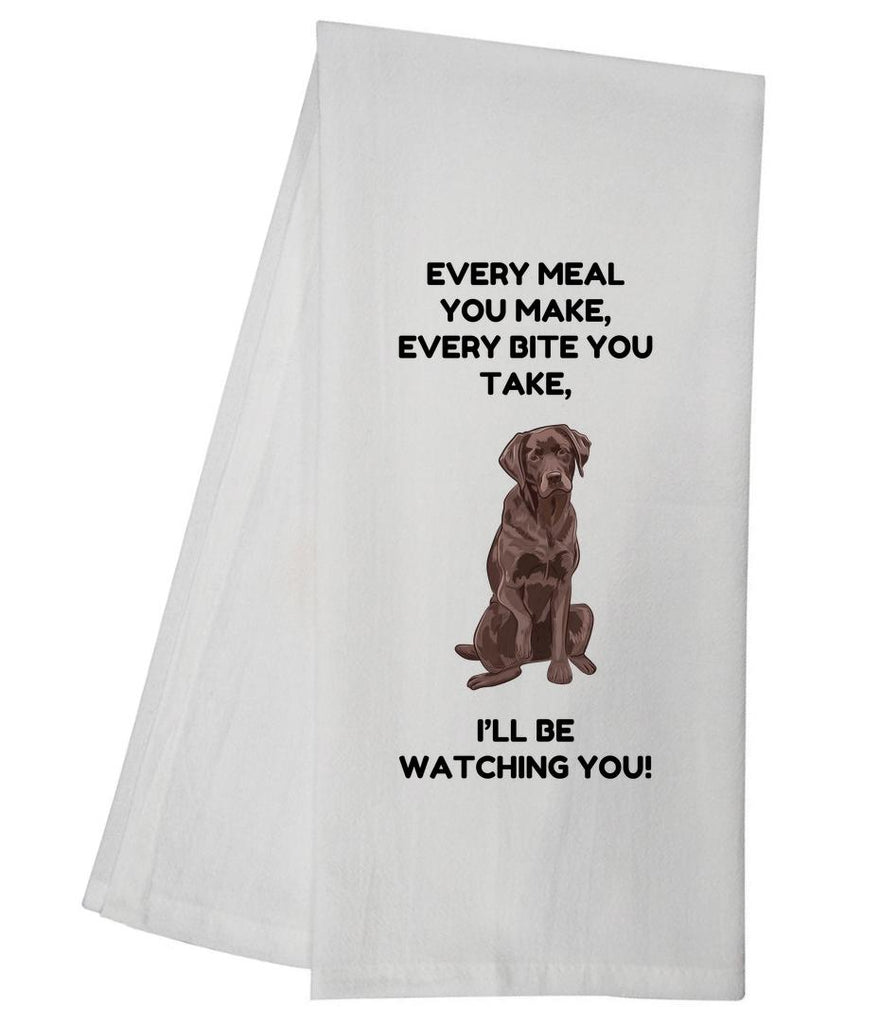 Every Meal Chocolate Lab Tea Towel GGTT1318