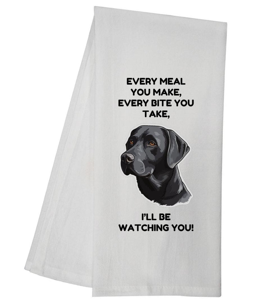 Every Meal Black Lab Tea Towel GGTT1319