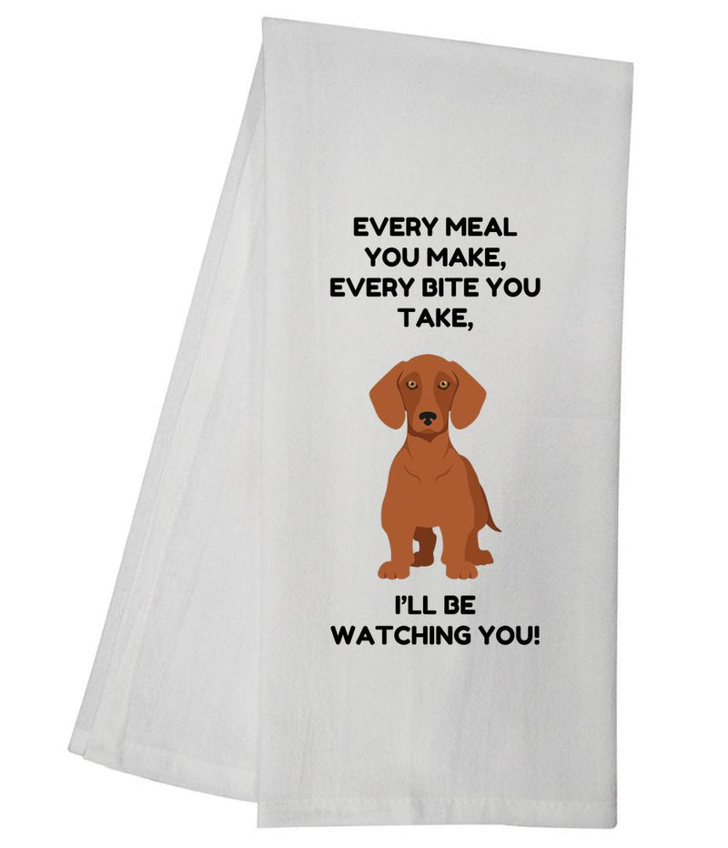 Every Meal Dachshund 2 Tea Towel GGTT1322