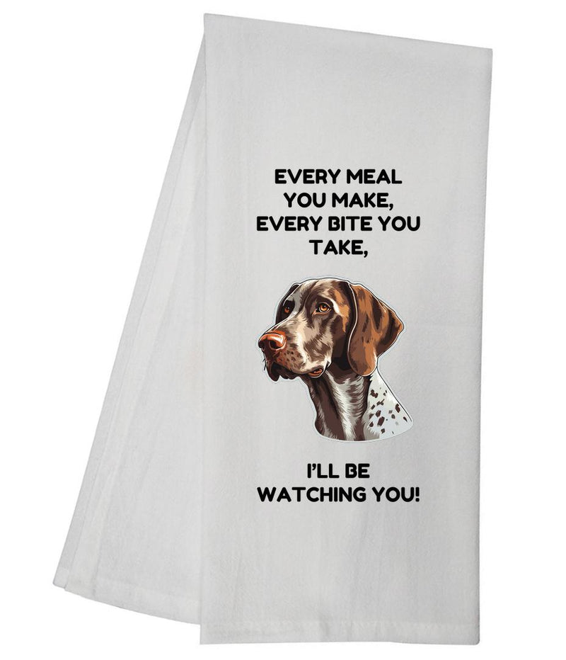 Every Meal German Shorthaired Pointer Tea Towel GGTT1323