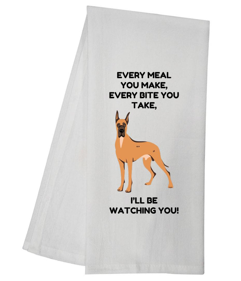 Every Meal Fawn Great Dane Tea Towel GGTT1331