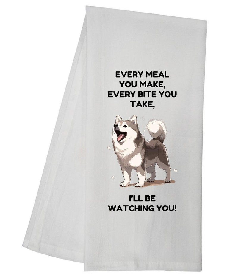 Every Meal Siberian Husky Tea Towel GGTT1333