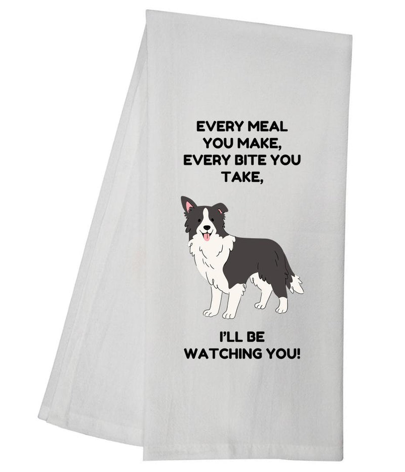 Every Meal Border Collie Tea Towel GGTT1342
