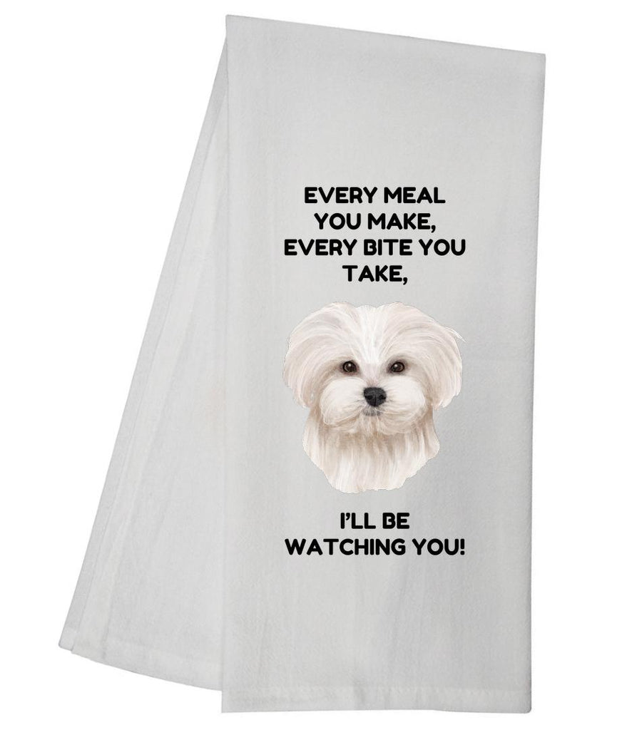 Every Meal Maltese Tea Towel GGTT1347