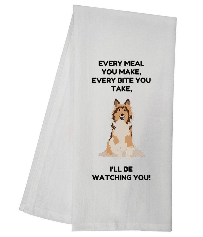 Every Meal Collie 1 Tea Towel GGTT1348