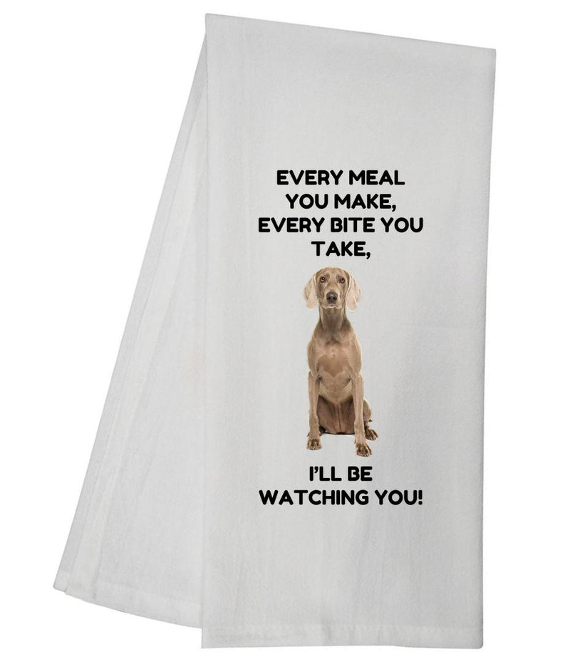 Every Meal Weimaraner Tea Towel GGTT1350