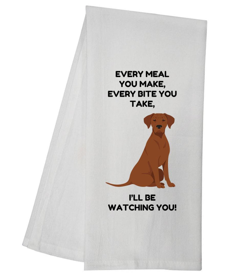 Every Meal Rhodesian Ridgeback Tea Towel GGTT1353