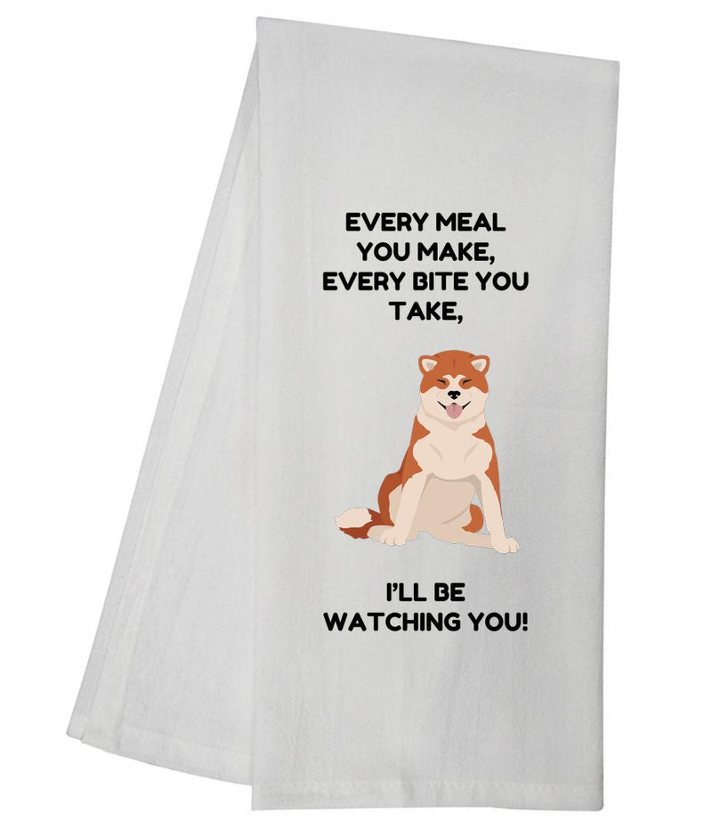 Every Meal Akita Tea Towel GGTT1357