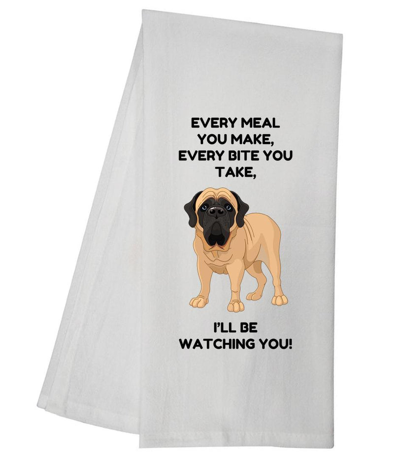 Every Meal Bullmastiff Tea Towel GGTT1360