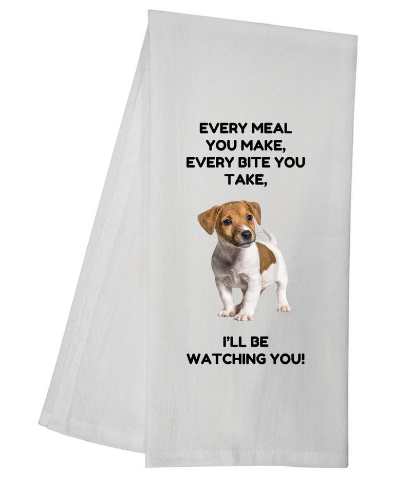 Every Meal Russell Terrier Tea Towel GGTT1366