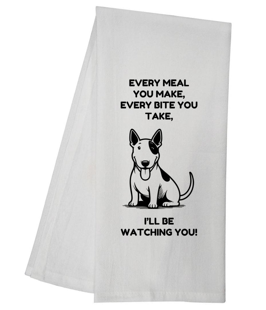 Every Meal Bull Terrier Tea Towel GGTT1367