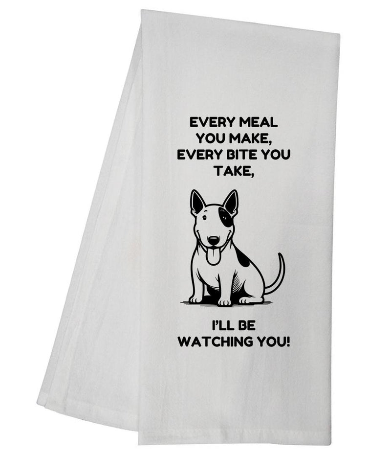 Every Meal Bull Terrier Tea Towel GGTT1367