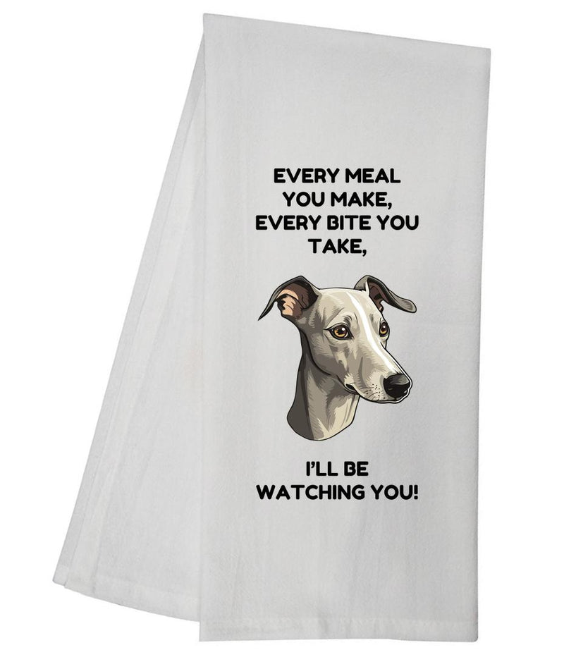 Every Meal Italian Greyhound Tea Towel GGTT1368