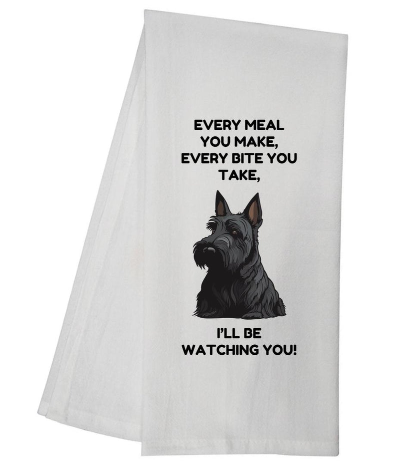 Every Meal Scottish Terrier Tea Towel GGTT1369