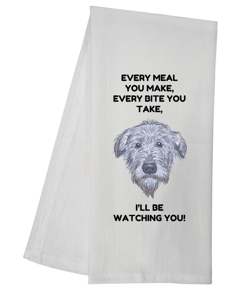 Every Meal Irish Wolfhound Tea Towel GGTT1371