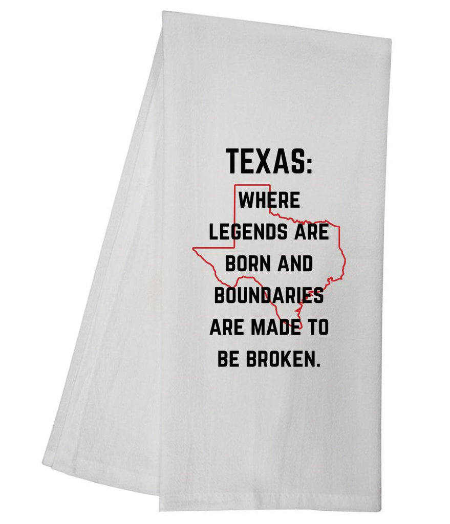 Texas Legends Born Tea Towel GGTT1380