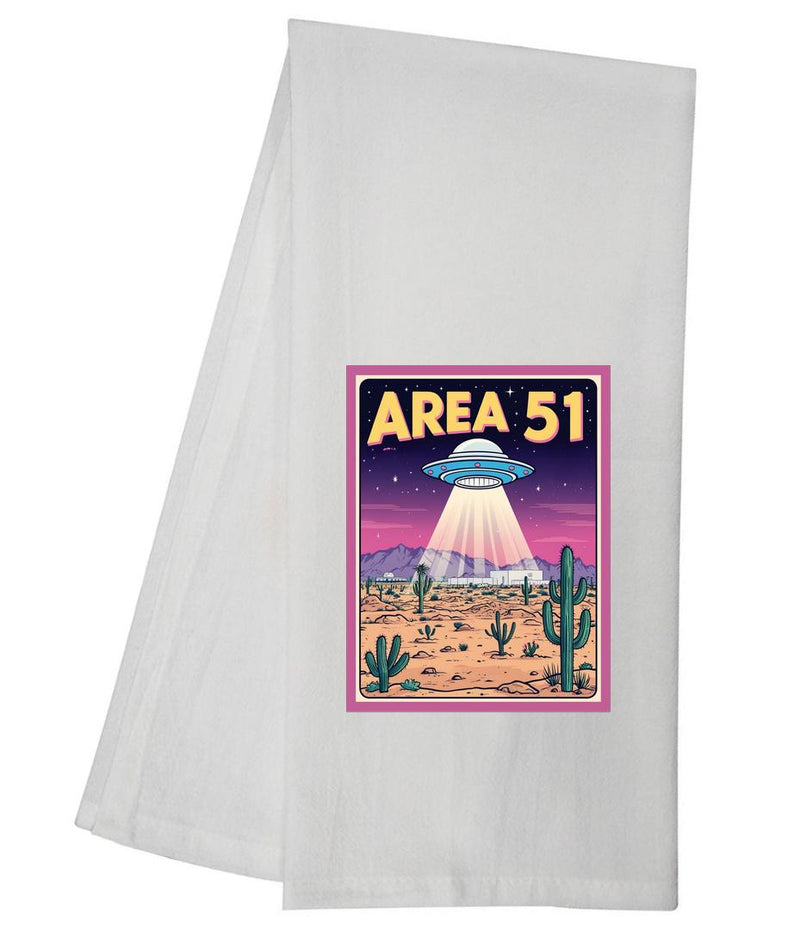 Nevada Area 51 UFO Tea Towel GGTT1390