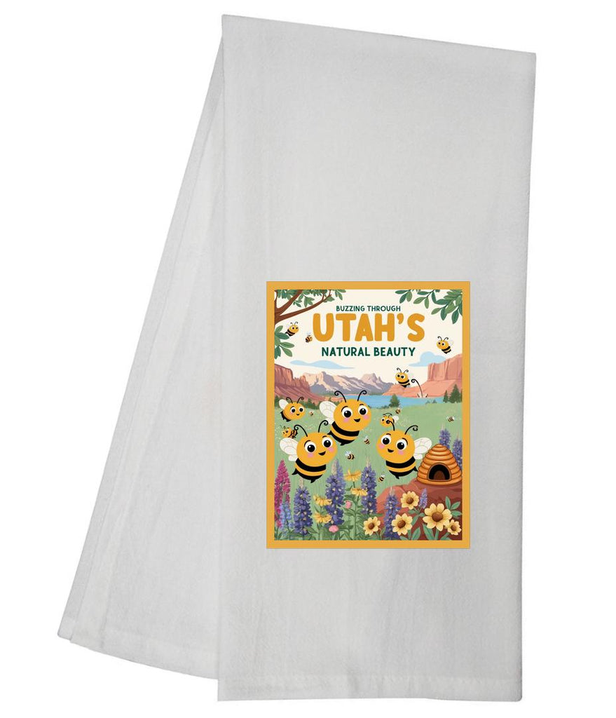 Utah Buzzing Through Beauty Tea Towel GGTT1393