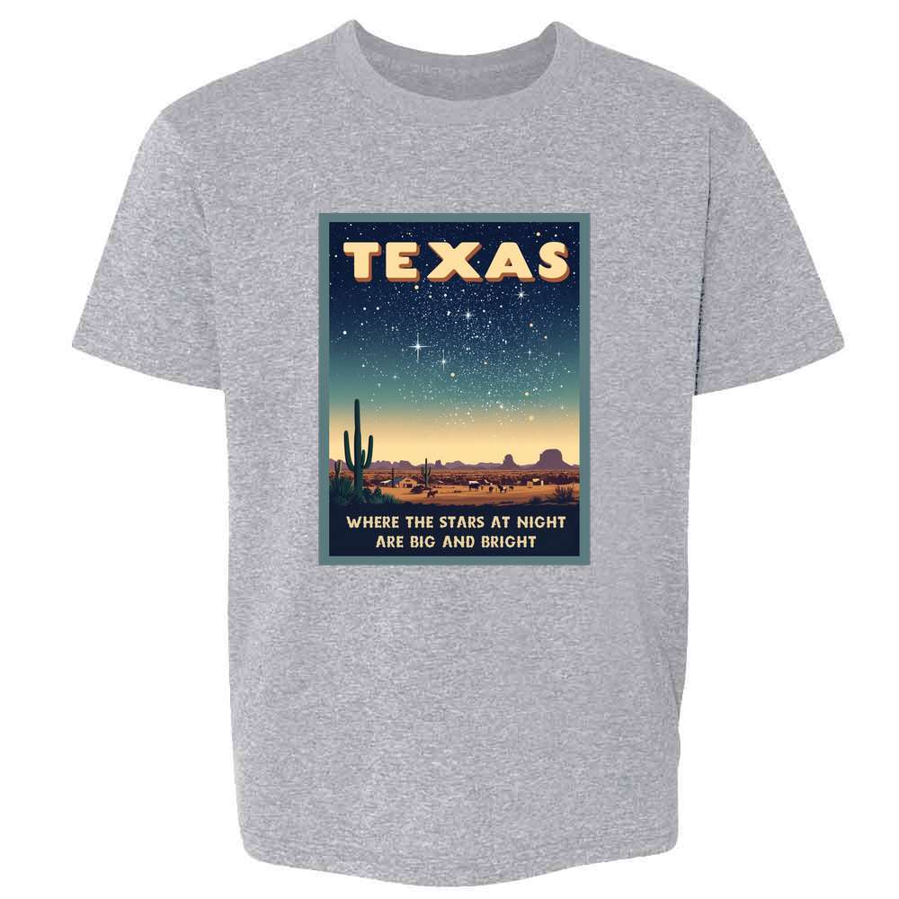 Texas Stars At Night II Kids & Youth Tee