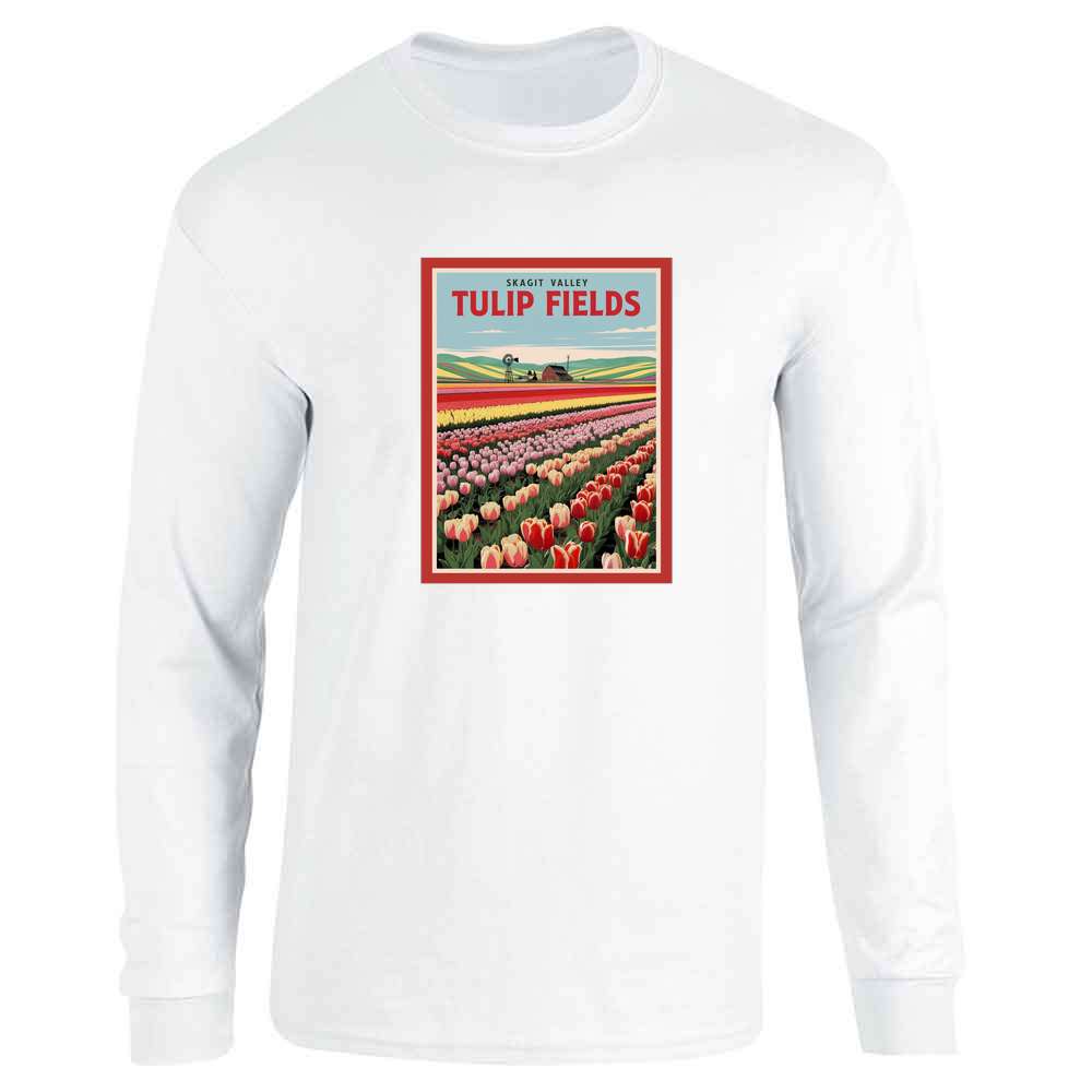 Washington Skagit Valley Tulips II Long Sleeve