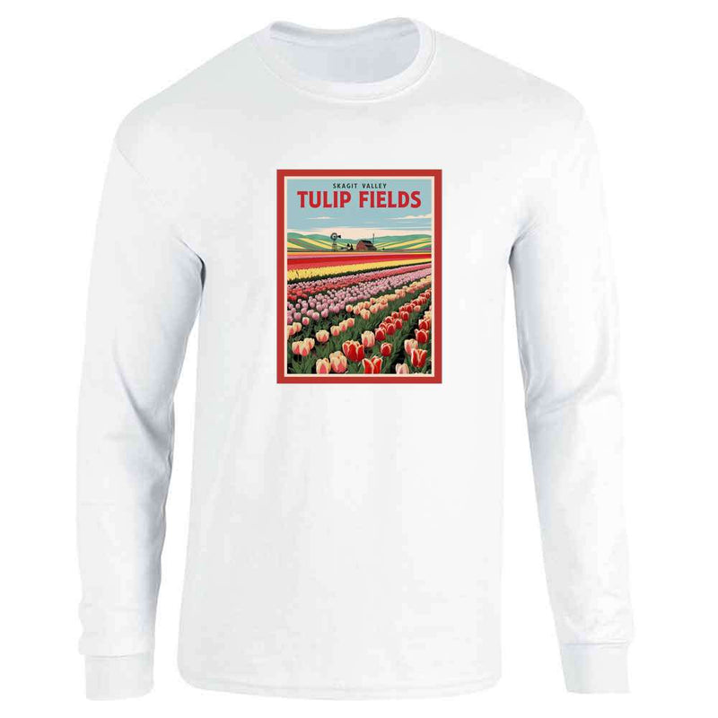 Washington Skagit Valley Tulips II Long Sleeve