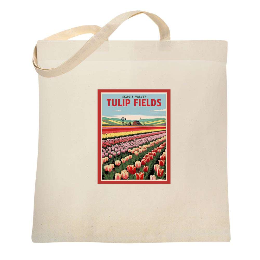 Washington Skagit Valley Tulips II Tote Bag