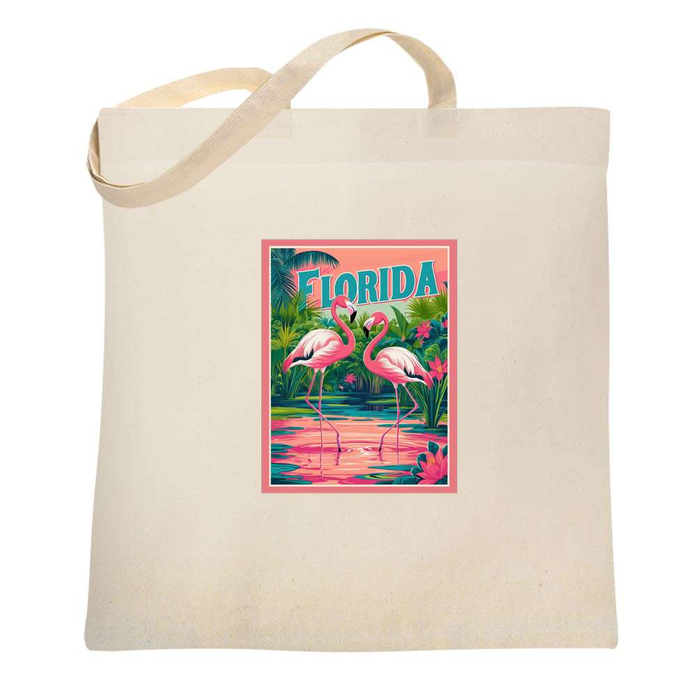 Florida Flamingos II Tote Bag