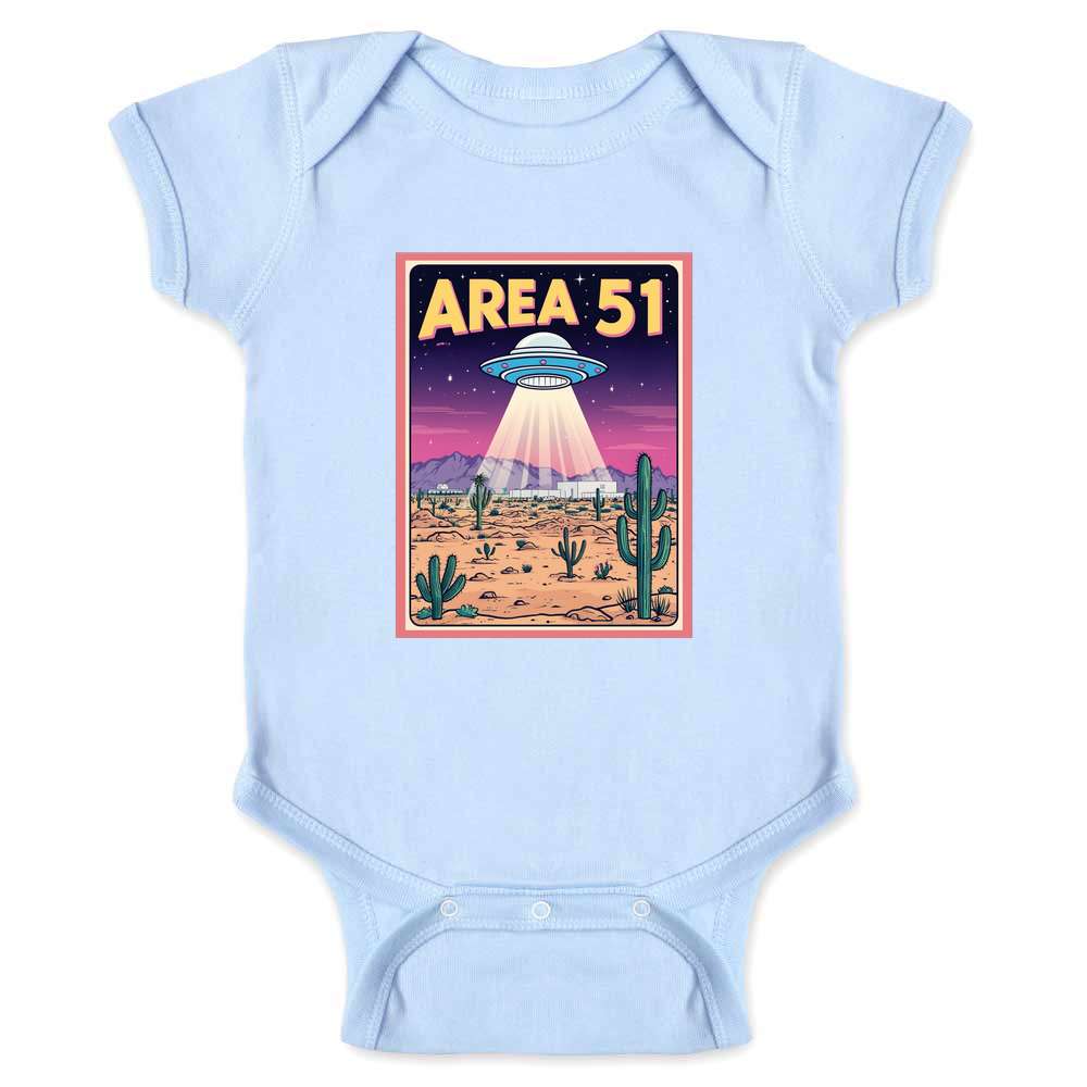 Nevada Area 51UFO Alien II Baby Bodysuit