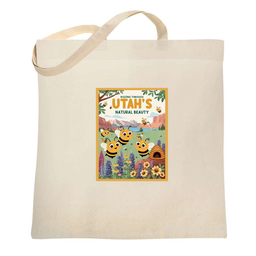 Utah Buzzing Through Utah Bees II Tote Bag